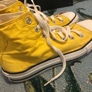 Yellow High Tops